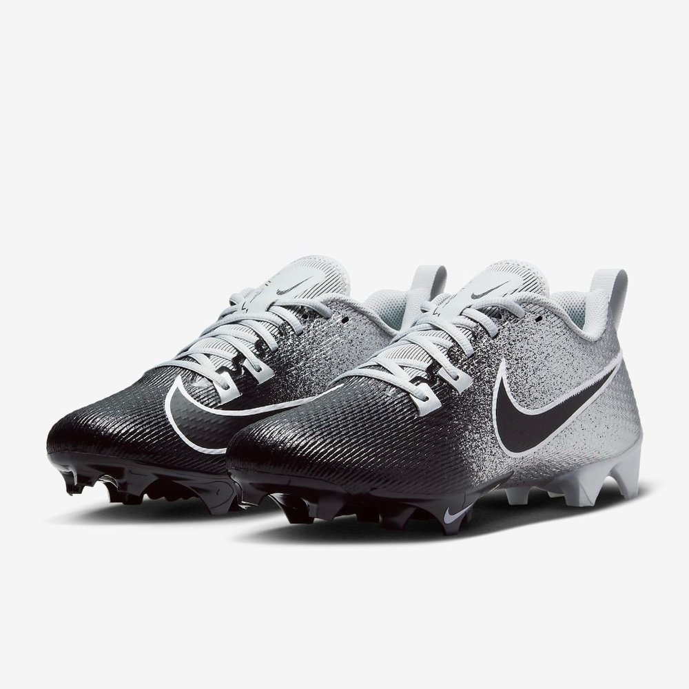 Nike Vapor Edge Speed 360 2 Men's Football Cleats Metallic Silver Black